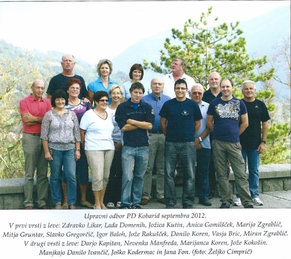 Upravni odbor PD Kobarid