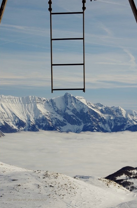 15 Vzpon na Krn je lahko tako božanski. Nekateri so tu nadeljevali svojo pot navzgor. Zadnjič...